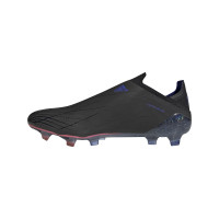 adidas X Speedflow+ Terrain sec Chaussures de Foot (FG) Noir Bleu Jaune