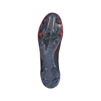 adidas X Speedflow+ Terrain sec Chaussures de Foot (FG) Noir Bleu Jaune