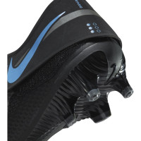 Nike Phantom GT 2 Academy FlyEase Grass/Artificial Turf Chaussures de Foot (MG) Noir Gris Foncé