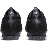 Nike Mercurial Vapor 14 Elite Gazon Naturel Chaussures de Foot (FG) Noir Bleu Gris Foncé