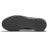Nike Mercurial Vapor 14 Academy Turf Chaussures de Foot (TF) Enfants Noir Bleu