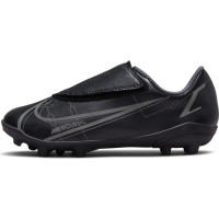 Nike Mercurial Vapor 14 Club Herbe et gazon artificiel (MG) Chaussures de Foot pour tout-petits Noir Gris foncé