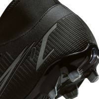 Nike Mercurial Superfly 8 Club Terrain sec / artificiel Chaussures de Foot (MG) Noir Gris foncé