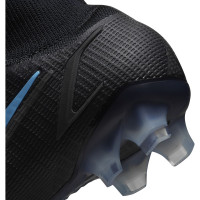 Nike Mercurial Superfly 8 Elite Terrain sec / artificiel Chaussures de Foot (FG) Noir Gris foncé