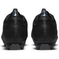 Nike Mercurial Vapor 14 Elite Crampons Vissés Chaussures de Foot (SG) Anti-Clog Noir Gris Foncé