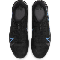 Nike Mercurial Vapor 14 Zoom Pro Chaussures de Football en salle (IC) Rouge Argent