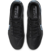 Nike Tiempo Legend 9 Elite Gras Voetbalschoenen (FG) Zwart Blauw