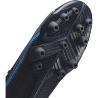 Nike Mercurial Vapor 14 Elite Chaussure de Chaussures de Foot en gazon artificiel (AG) Noir Gris foncé