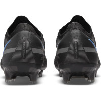 Nike Phantom GT 2 Elite Gazon Naturel Chaussures de Foot (FG) Zwart Gris Foncé