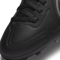 Nike Tiempo Legend 9 Club Terrain sec / Artificiel Turf Chaussures de Foot (MG) Enfants Noir Bleu