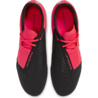 Nike Phantom VENOM Pro Gras Voetbalschoenen (FG) Roze Zwart
