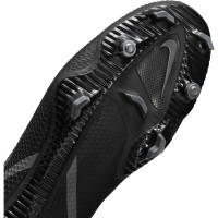 Nike Phantom GT 2 Pro Terrain sec Chaussures de Foot (FG) Noir Gris Foncé
