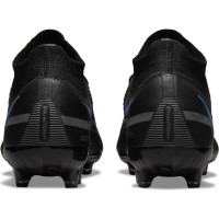 Nike Phantom GT 2 Elite DF Chaussure de Chaussures de Foot en gazon artificiel (AG) Noir Gris foncé