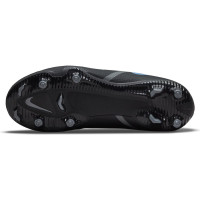 Nike Phantom GT 2 Academy Grass/Artificial Turf Chaussure de Chaussures de Foot (MG) Enfants Noir Gris Foncé