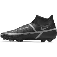 Nike Phantom GT 2 Club DF Gazon/Artificial Turf Chaussure de Chaussures de Foot (MG) Noir Gris