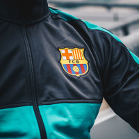 Nike FC Barcelona Dry Strike Trainingspak 2019-2020 Antraciet