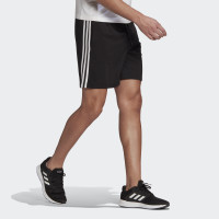adidas Essentials French Terry 3-Stripes Broekje Zwart Wit