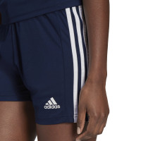 adidas Squadra 21 Short Football Femmes Bleu Foncé Blanc