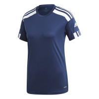 adidas Squadra 21 Maillot de Foot Femmes Bleu Foncé Blanc