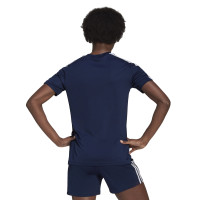 adidas Squadra 21 Maillot de Foot Femmes Bleu Foncé Blanc