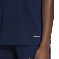 adidas Squadra 21 Maillot de Foot Femmes Bleu Foncé Blanc