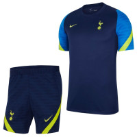 Nike Tottenham Hotspur Strike Training Set 2021-2022 Enfants Bleu Foncé Jaune