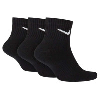 Nike Everyday Cushioned Chaussettes de Sport Mi-Haut 3 Pack Noir