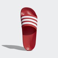 adidas Adilette Cloudfoam Slipper Scarlet Future White Scarlet