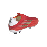 Chaussures de Foot Adidas X Speedflow+ Grass (FG) Enfant Rouge Noir Rouge