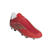 Chaussures de Foot Adidas X Speedflow+ Grass (FG) Enfant Rouge Noir Rouge