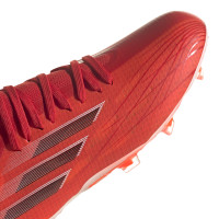 adidas X Speedflow.1 Gazon Naturel Chaussures (FG) Enfants Rouge Noir Rouge
