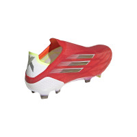 Chaussures de Foot adidas X Speedflow+ Grass (FG) Rouge Noir Rouge