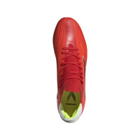 adidas X Speedflow.2 Terrain sec Chaussures de Foot (FG) Rouge Noir Rouge