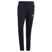 Pantalon Adidas Essentials Fleece Fasered Cuff 3 bandes Bleu