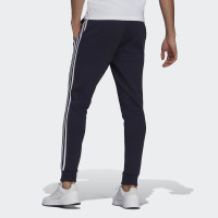 Pantalon Adidas Essentials Fleece Fasered Cuff 3 bandes Bleu