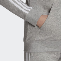 adidas Essentials French Terry 3-Stripes Vest Dames Grijs