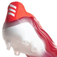 Chaussures de Foot Adidas Copa Sense+ Grass (FG) Rouge Blanc Rouge