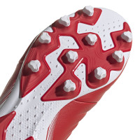 Chaussures de Foot Adidas Copa Sense.3 Gazon/gazon artificiel (MG) Rouge/blanc/rouge
