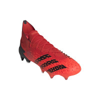 adidas Predator Freak.1 Ijzeren-Nop Voetbalschoenen (SG) Rood Zwart Rood