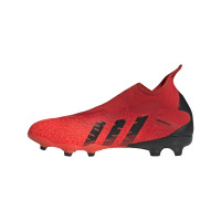 adidas Predator Freak.3 LL Terrain sec Chaussures de Foot (FG) Rouge noir Rouge