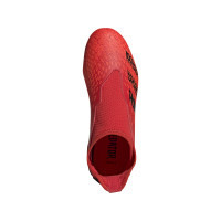 adidas Predator Freak.3 LL Terrain sec Chaussures de Foot (FG) Enfants Rouge Noir Rouge