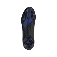 adidas X Speedflow.2 Gazon Naturel Chaussures de Foot (FG) Noir Bleu