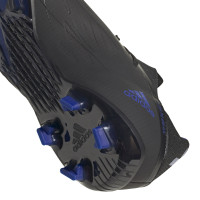 adidas X Speedflow.2 Gazon Naturel Chaussures de Foot (FG) Noir Bleu