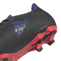 adidas X Speedflow.4 Gazon Naturel Gazon Artificiel Chaussures de Foot (FxG) Noir Bleu Rouge