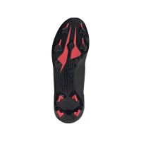 adidas X Speedflow.3 Gazon Naturel Chaussures de Foot (FG) Enfants Noir Bleu Rouge
