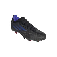 adidas X Speedflow.3 Gras Voetbalschoenen (FG) Zwart Blauw Rood
