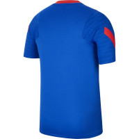 Nike Atletico Madrid Strike Trainingsshirt 2021-2022 Blauw Felrood