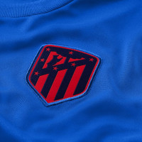 Nike Atletico Madrid Strike Maillot d'Entraînement 2021-2022 Bleu Rouge vif
