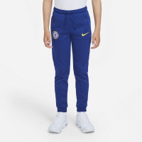 Nike Chelsea Travel Fleece Pantalon d'Entraînement 2021-2022 Enfants Bleu Jaune