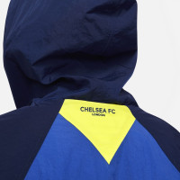 Nike Chelsea Windrunner Trainingspak Woven 2021-2022 Blauw Geel Wit